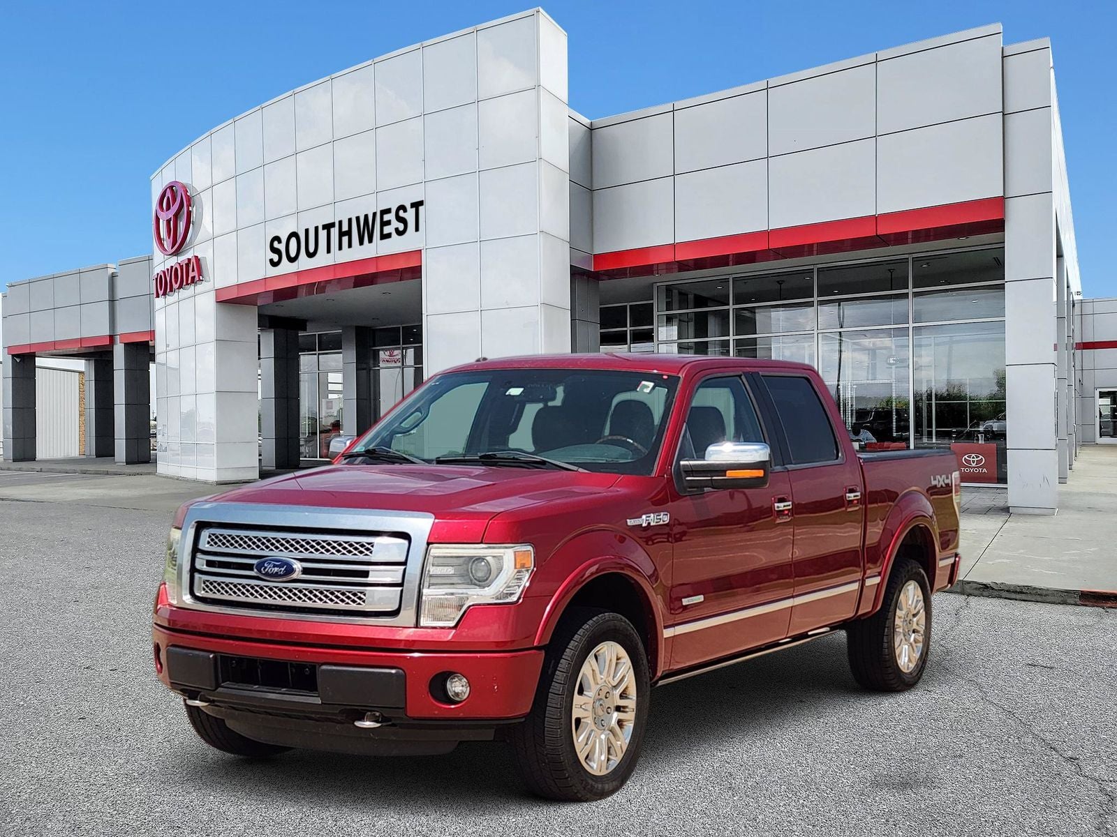2014 Ford F-150 — side profile view