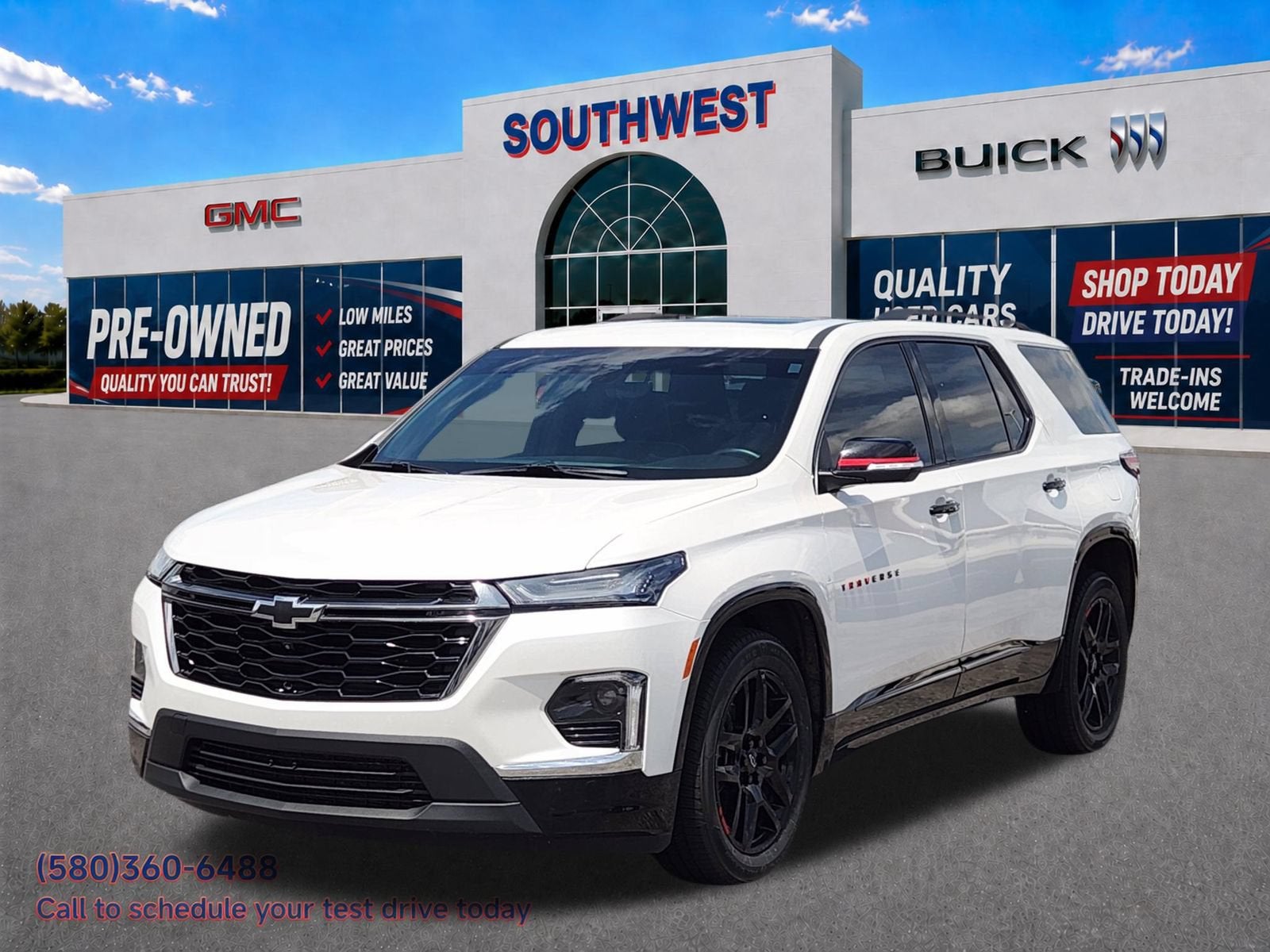 2023 Chevrolet Traverse — side profile view