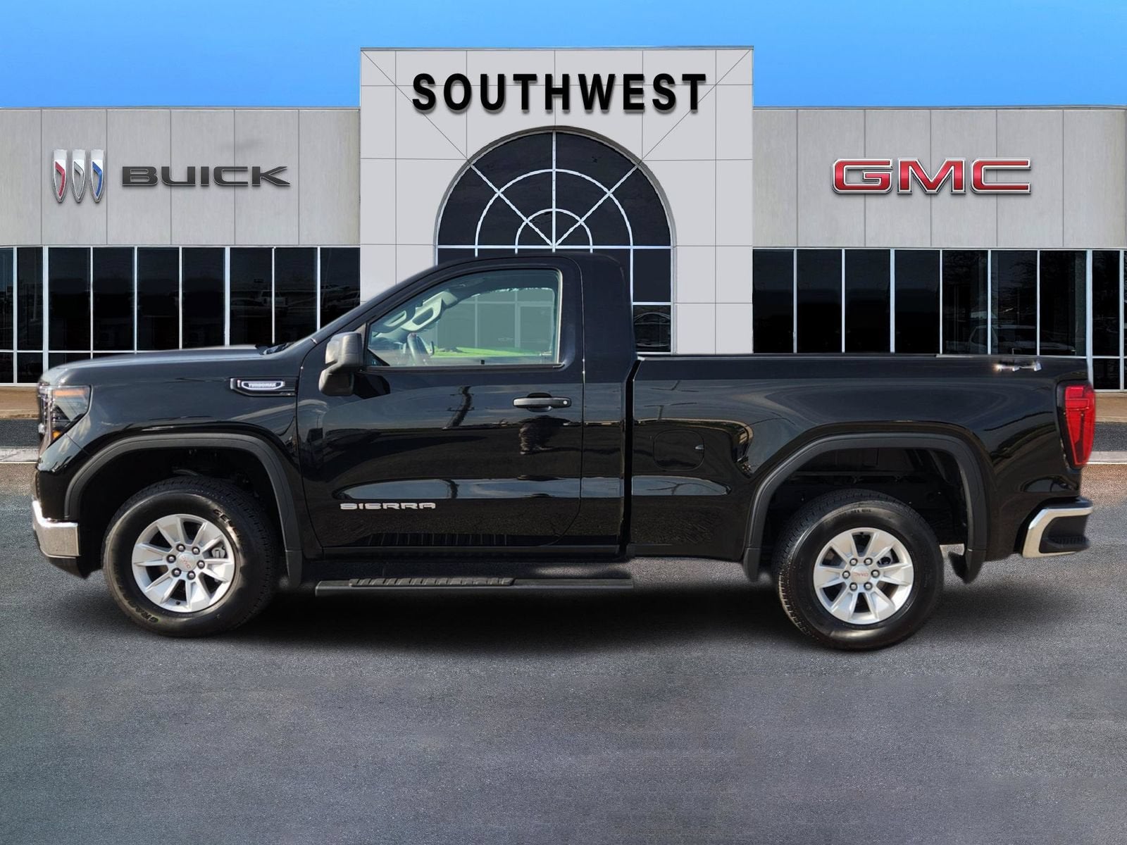 2025 GMC Sierra 1500 — rear three-quarter view