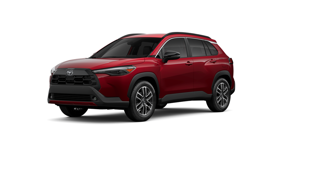 2026 Toyota Corolla Cross XLE in Soul Red Crystal <a role='button' class='viewDgDisclaimersButton' data-toggle='modal'...