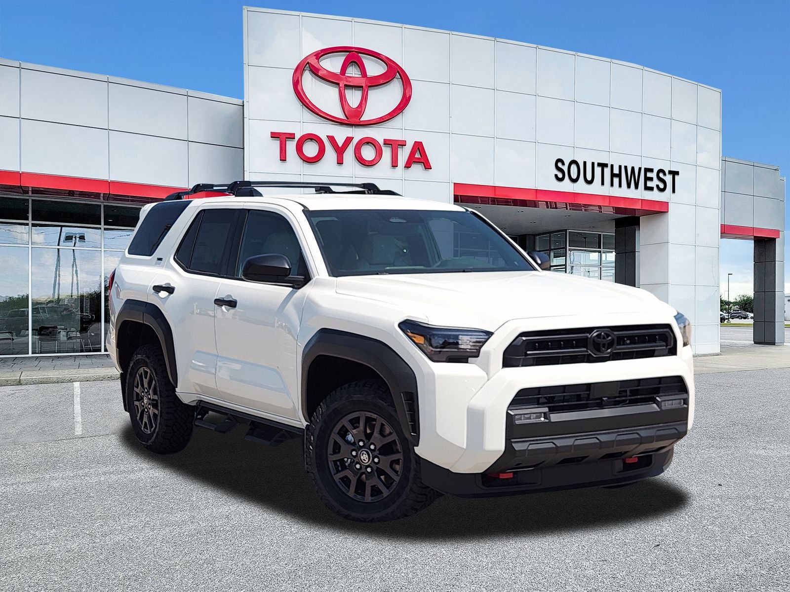 2026 Toyota 4Runner SR5 in Ice Cap — front three-quarter view
