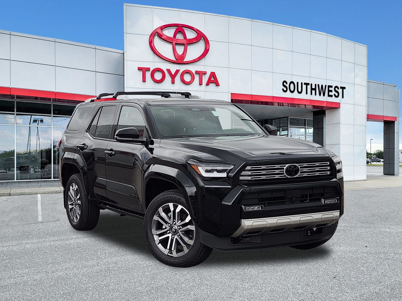 2026 Toyota 4Runner Limited in Black — front three-quarter view