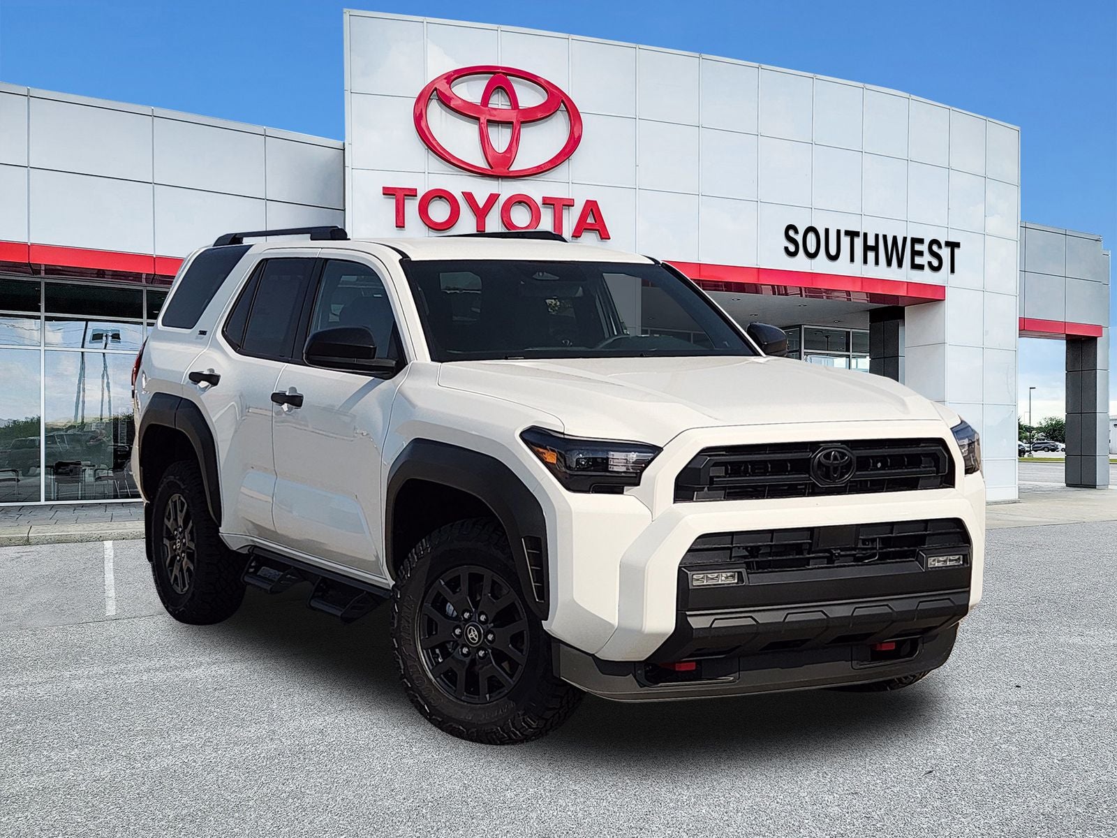 2026 Toyota 4Runner SR5 in Ice Cap — front three-quarter view