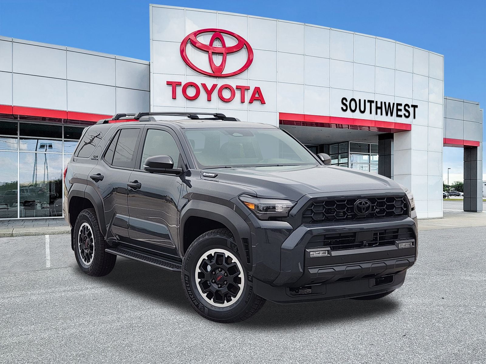 2026 Toyota 4Runner i-FORCE MAX 4Runner TRD Off-Road Premium in Underground — front three-quarter view