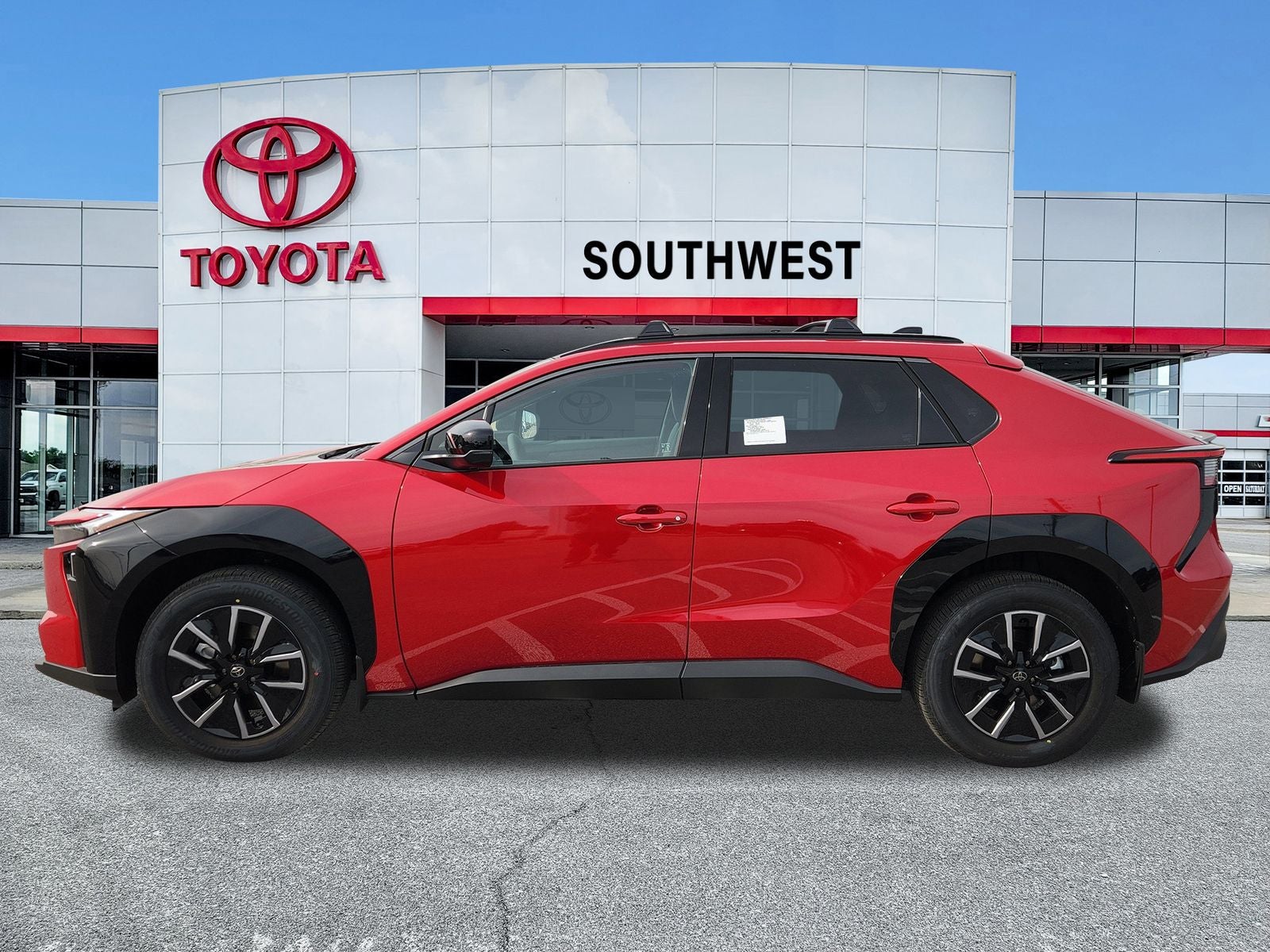 2026 Toyota bZ — rear three-quarter view